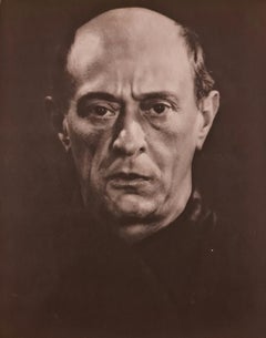 Antique MAN RAY (1890-1976), ARNOLD SCHOENBERG, 1934 Photogravure, FIRST EDITION