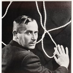 Man Ray, Black and White Image of Joan Miró, Photogravure, 1982
