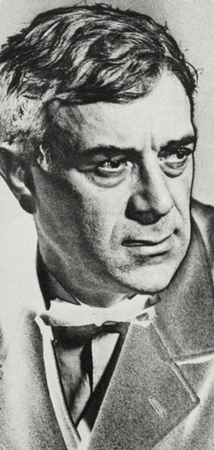 Man Ray, Solarized Portrait of Georges Braque, Electa Editrice, 1980 (after)
