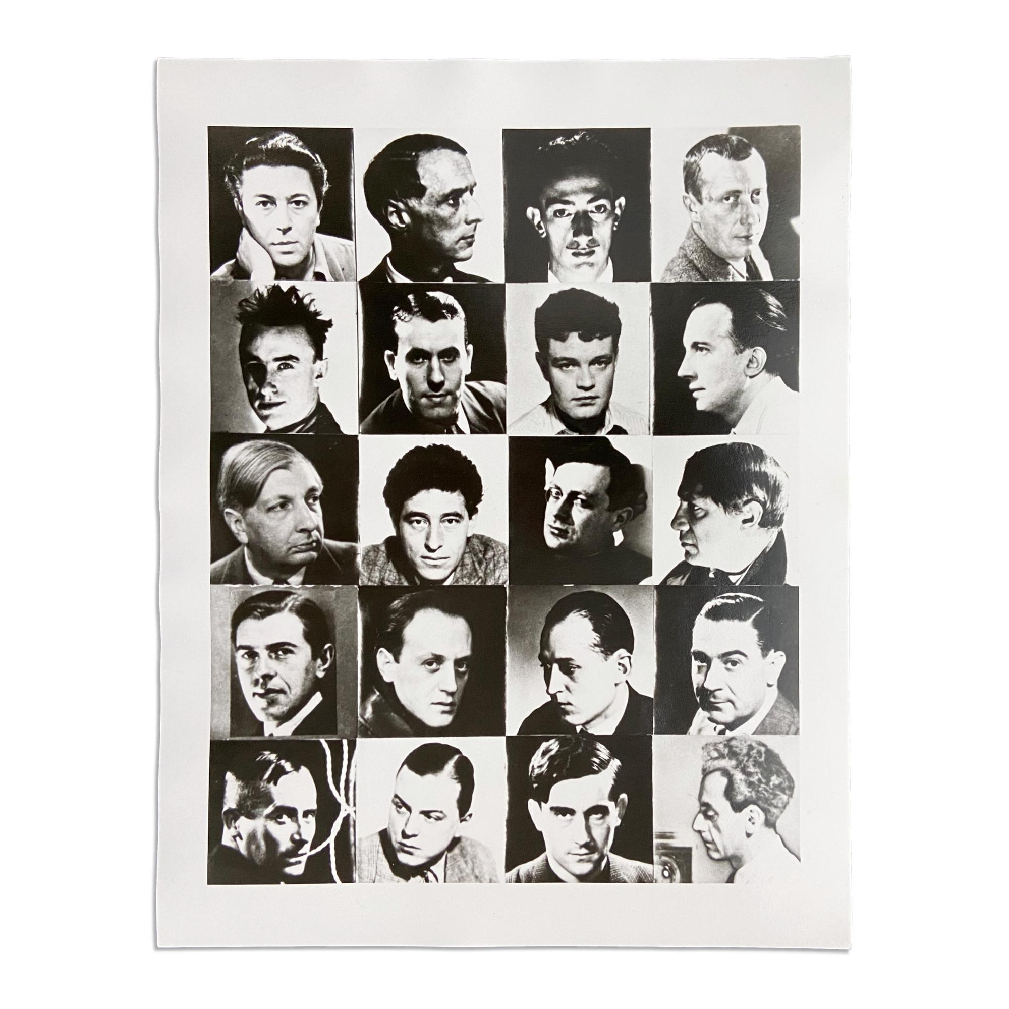 Man Ray (1890-1976) 
Échiquier surréaliste, 1934/1991 
Support : Épreuve à la gélatine d'argent (impression ultérieure) 
Dimensions : 30,5 x 23,7 cm : 30,5 x 23,7 cm 
Cachet : "Copie d'une épreuve originale - ADAGP Man Ray Trust" 
Condit : Très bon 