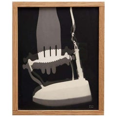 Man Ray, Electricite Rayograph, 1931, Eliografia con cornice