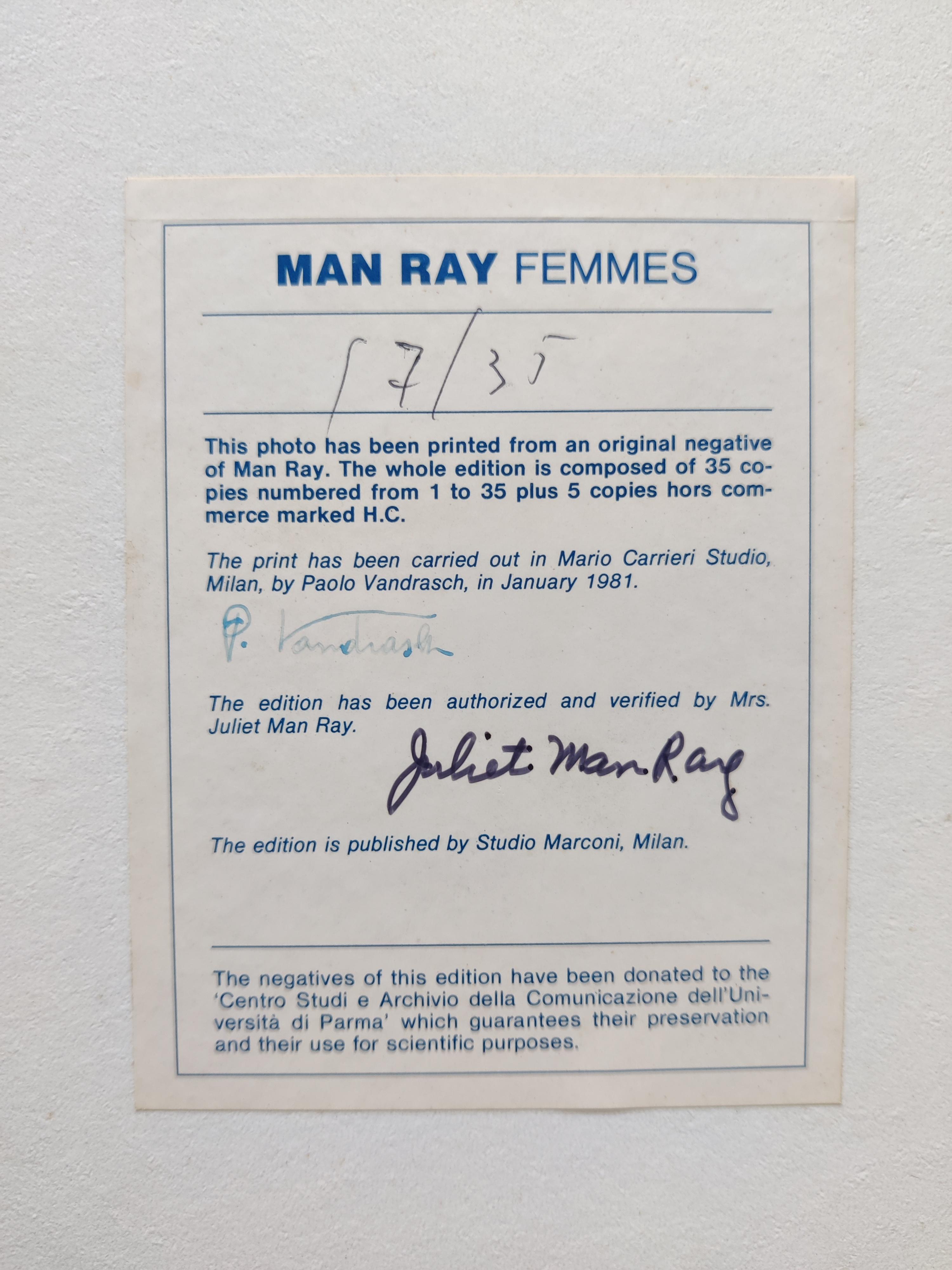Man Ray -- Femmes #10, 1930er Jahre 3