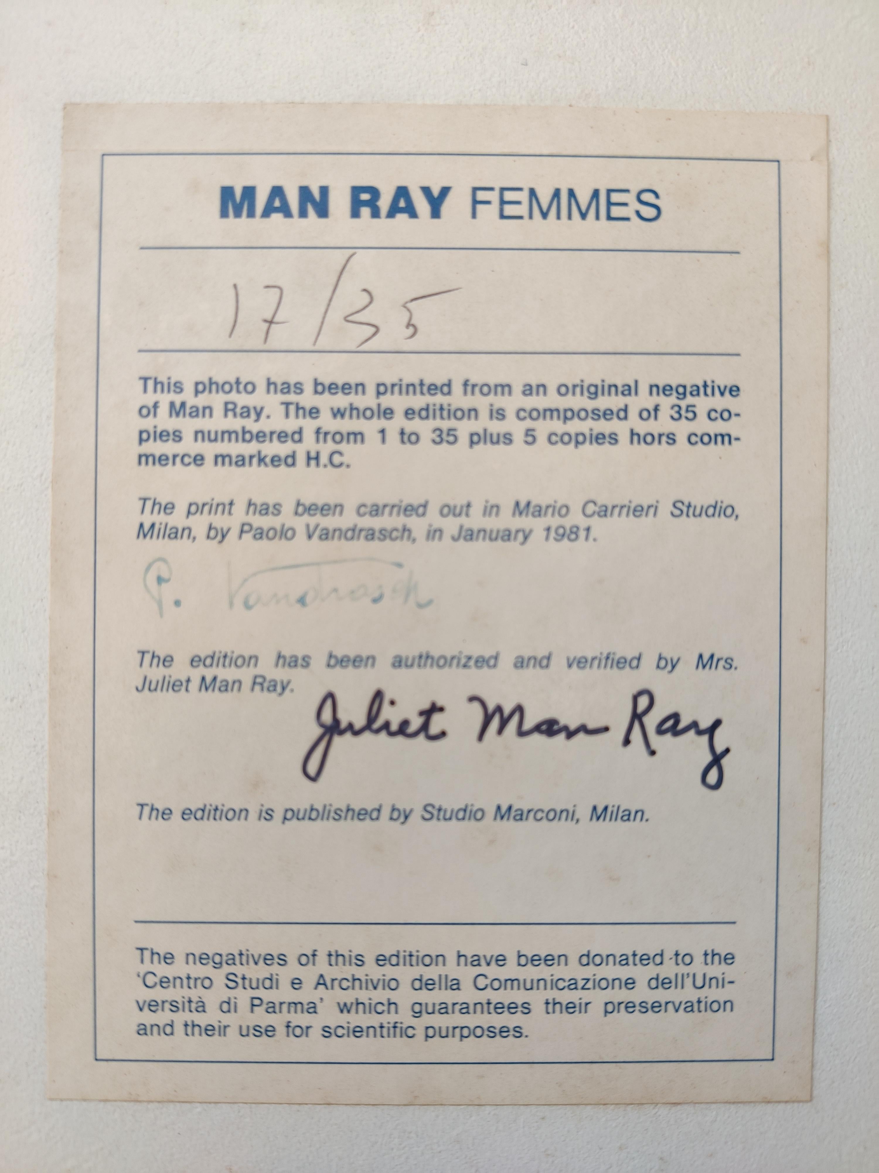 Man Ray - Femmes #20, années 1930 en vente 3