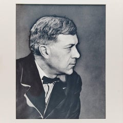 Man Ray Black and White Photography of Georges Braque, circa 1970
