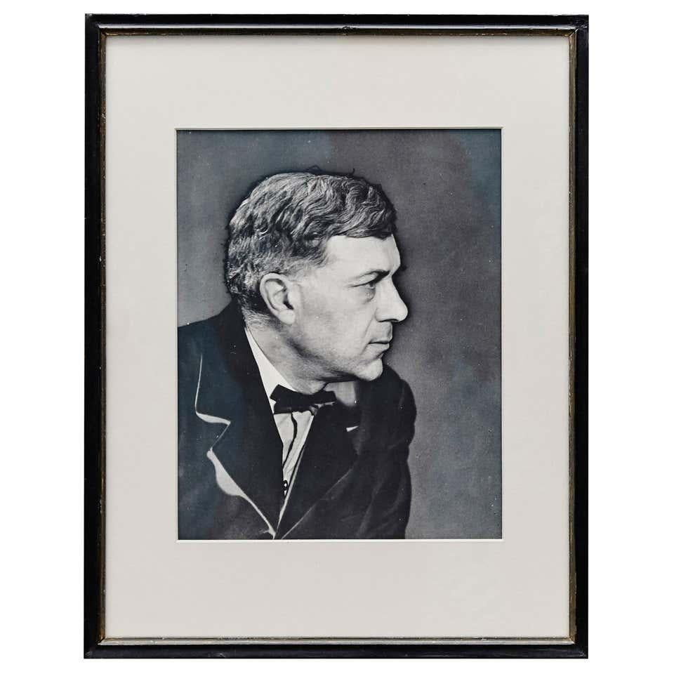 Man Ray Photography of Georges Braque In Good Condition For Sale In Barcelona, Barcelona