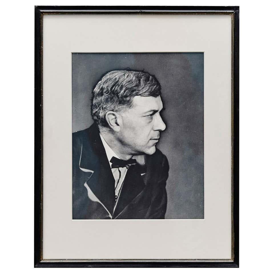 Man Ray Photography of Georges Braque In condizioni buone in vendita a Barcelona, Barcelona