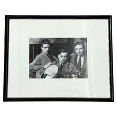 Man Ray Photography of René Crevel, Tristan Tzara, Jacques Baron Framed