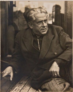 Portrait de Francis Picabia - Photographie originale de Man Ray - 1935