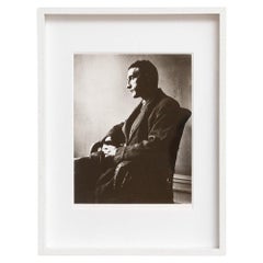 Man Ray, Portrait of Marcel Duchamp, 1916 / 1991, Black and White Photograph