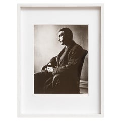 Man Ray - Portrait de Marcel Duchamp, 1916/1991, Photographie en noir et blanc