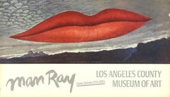 Retro 1966 After Man Ray 'Lips' ORIGINAL POSTER