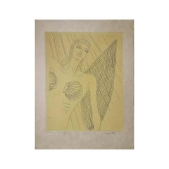1971 lithograph by Man Ray  - Natasha - Dada - Surrealism