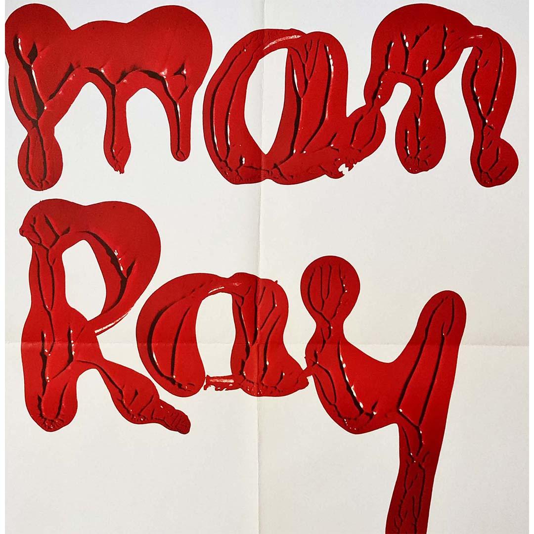 1972 Cartel original - Exposición Man Ray en el Museo Nacional de Arte Moderno en venta 2