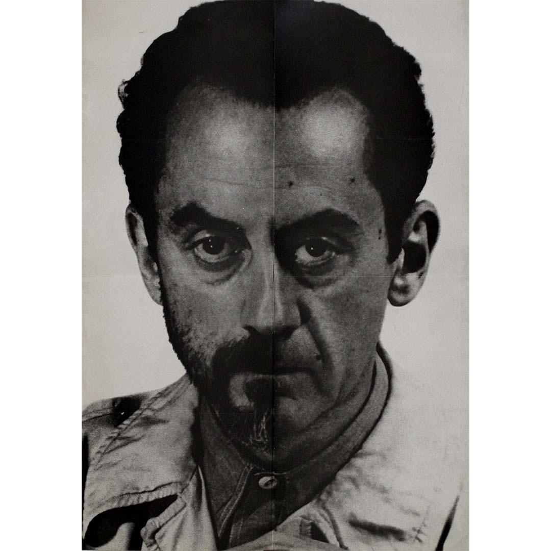 Affiche d'exposition de 1974 pour Man Ray : Psicoanalisi e Alchimia
