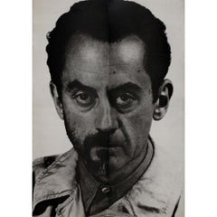 1974 exhibition poster for Man Ray: Psicoanalisi e Alchimia