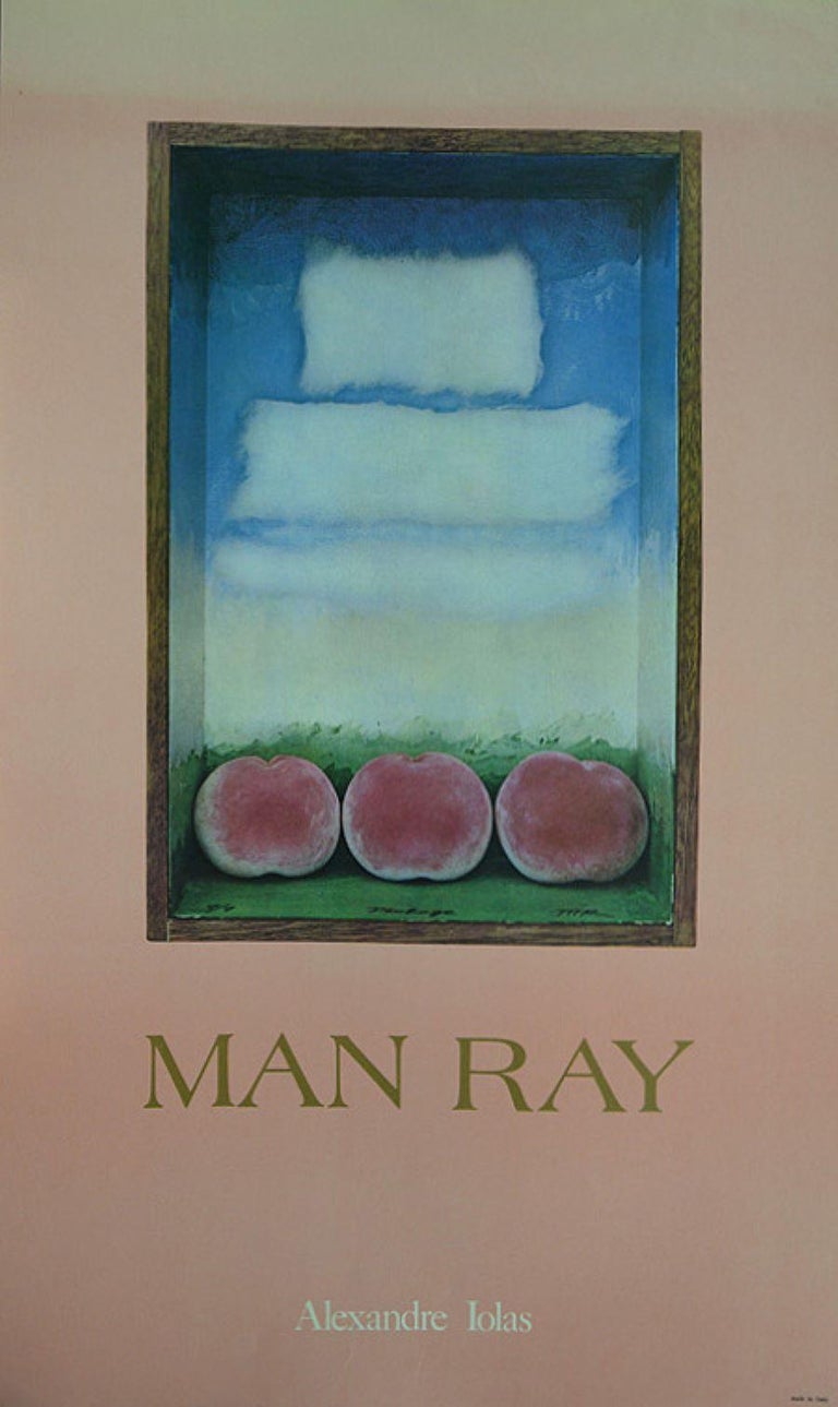 Man Ray - Alexandre Lolas Exhibition Poster, Lithograph, Late 20th