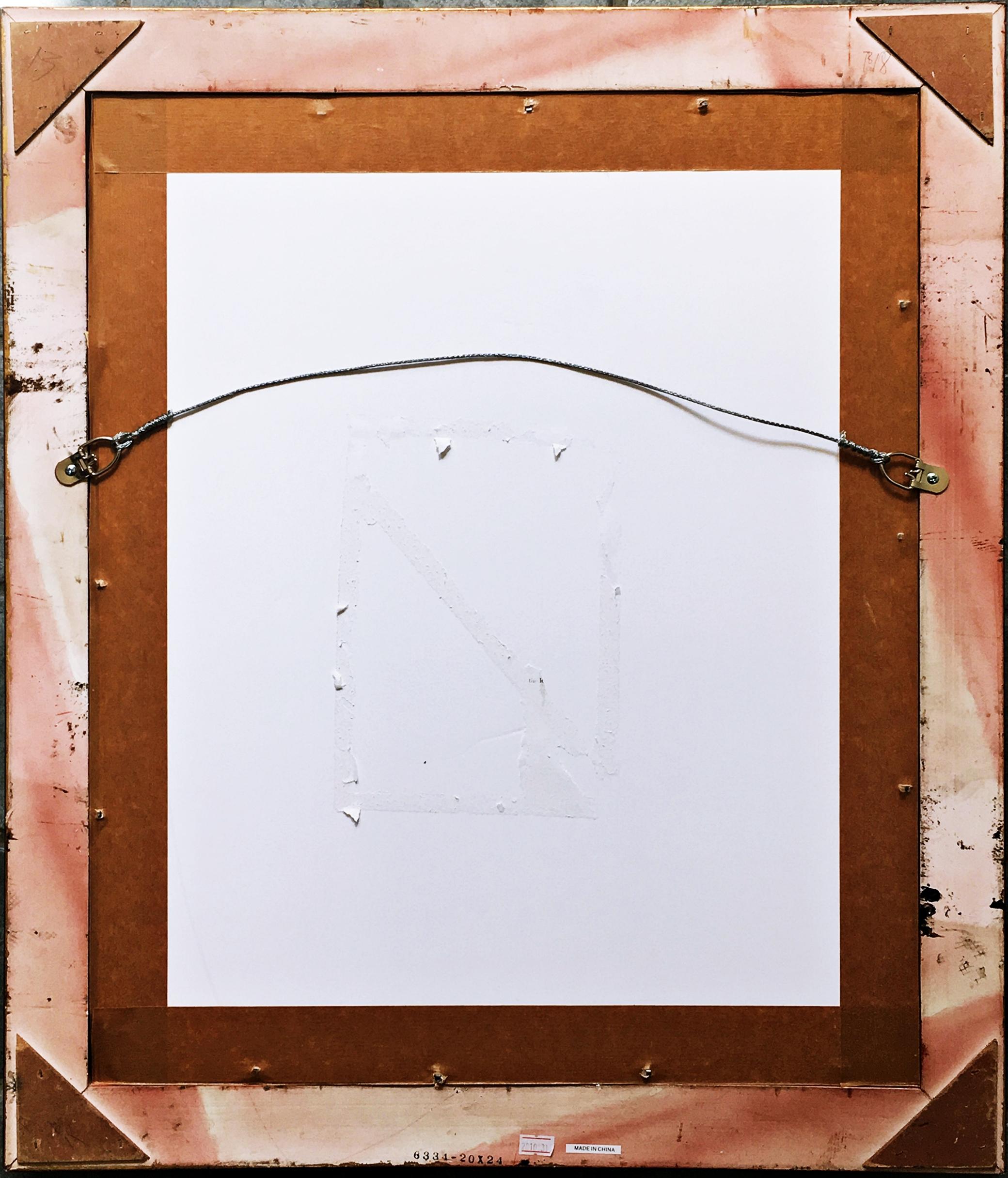 Alphabet Pour Adultes (Alphabet For Adults) Silkscreen, lithograph Signed Framed For Sale 1