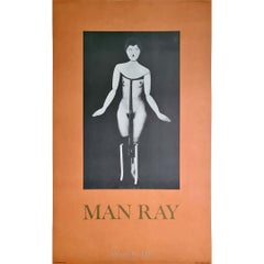 Circa 1970 exhibition poster for Man Ray at the Galerie Alexandre Iolas