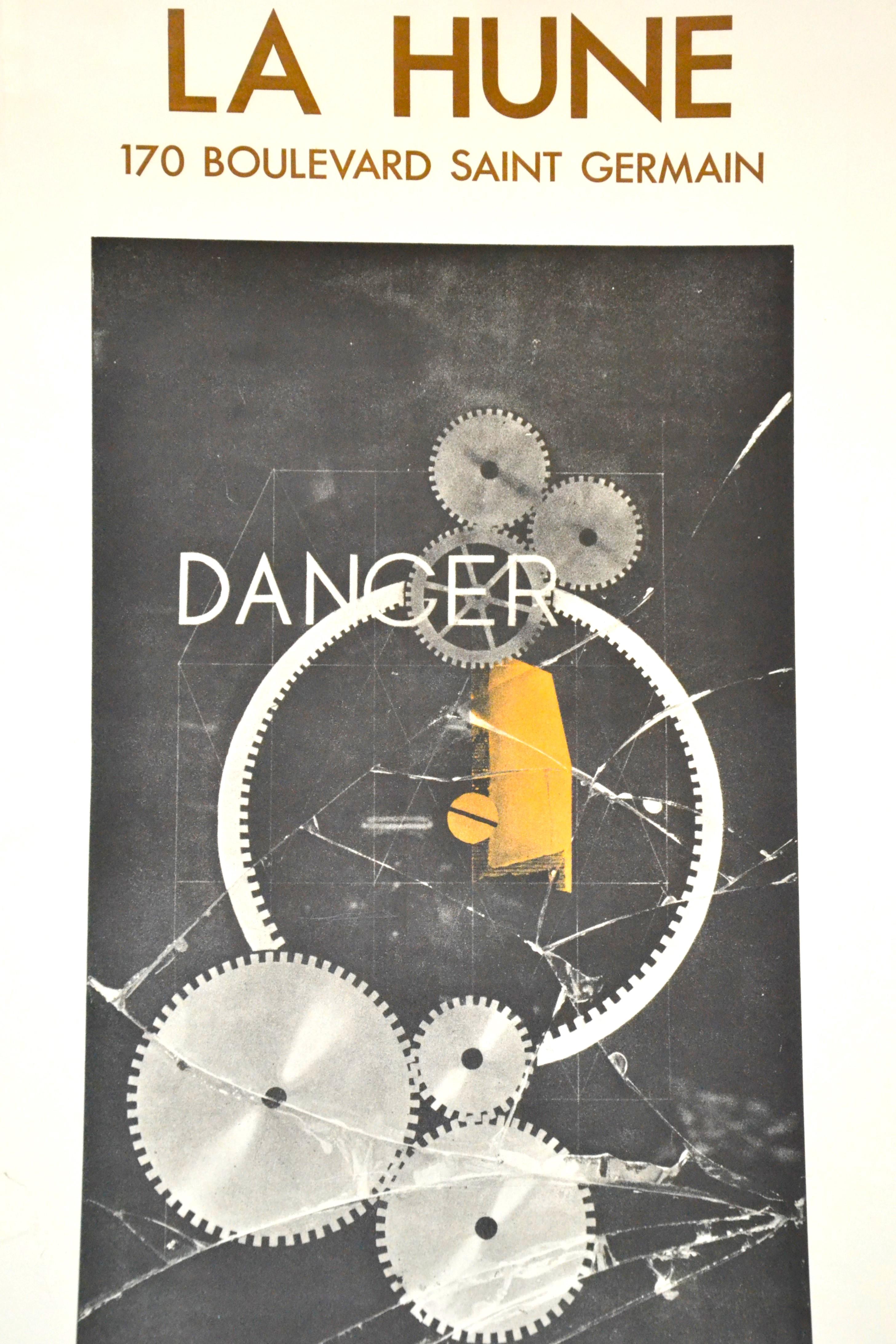 Dancer / Danger - Lithographed Poster After Man Ray - 1972 2