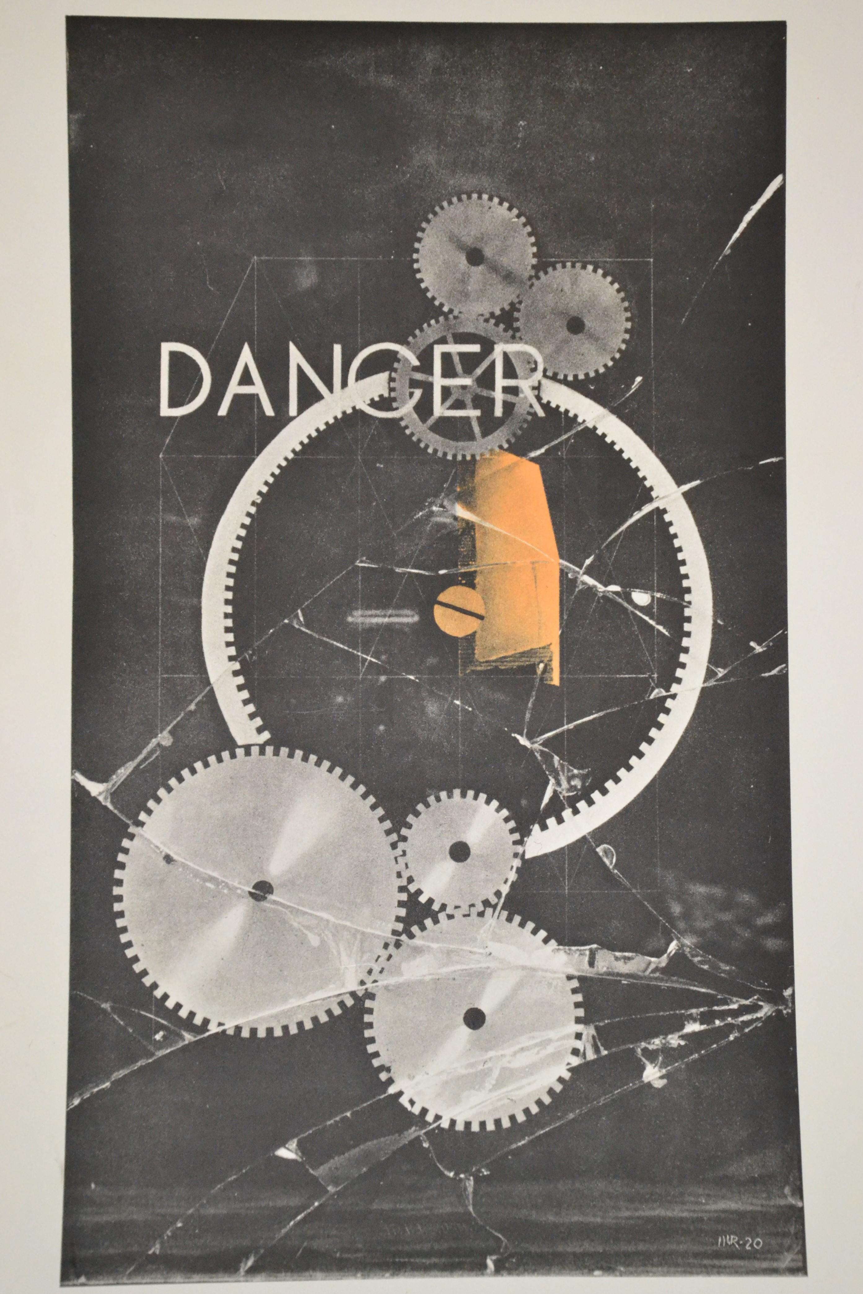 Dancer / Danger - Lithographed Poster After Man Ray - 1972 3