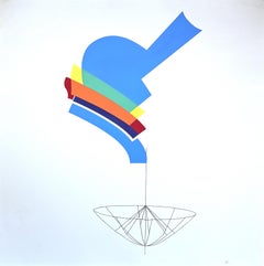 Dekanter – Radierung und Paraventdruck von Man Ray – 1973