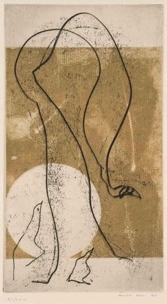 Ethernité - Radierung von Man Ray - 1971