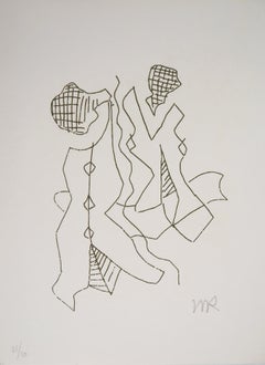 Friendship, Eve, 1969 - Original Handsigned Etching, Numbered /50