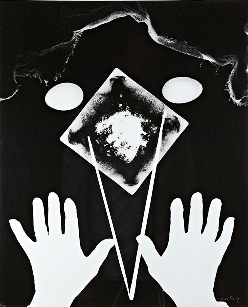 MAN RAY
Hands, 1966
Mixed Media: Silkscreen on Plexiglass
Published by Gemini GEL 
Measurements:
Image: 20