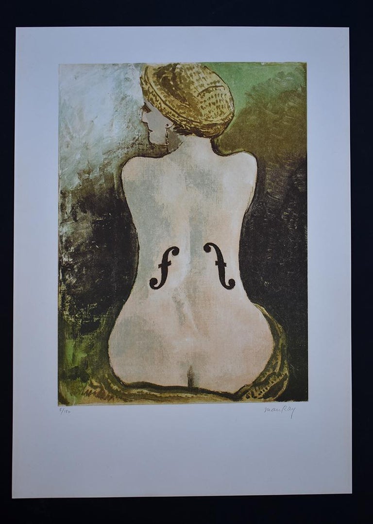 Man Ray Ingres’ Violin Le violon d'Ingres, 1969 For Sale at 1stDibs