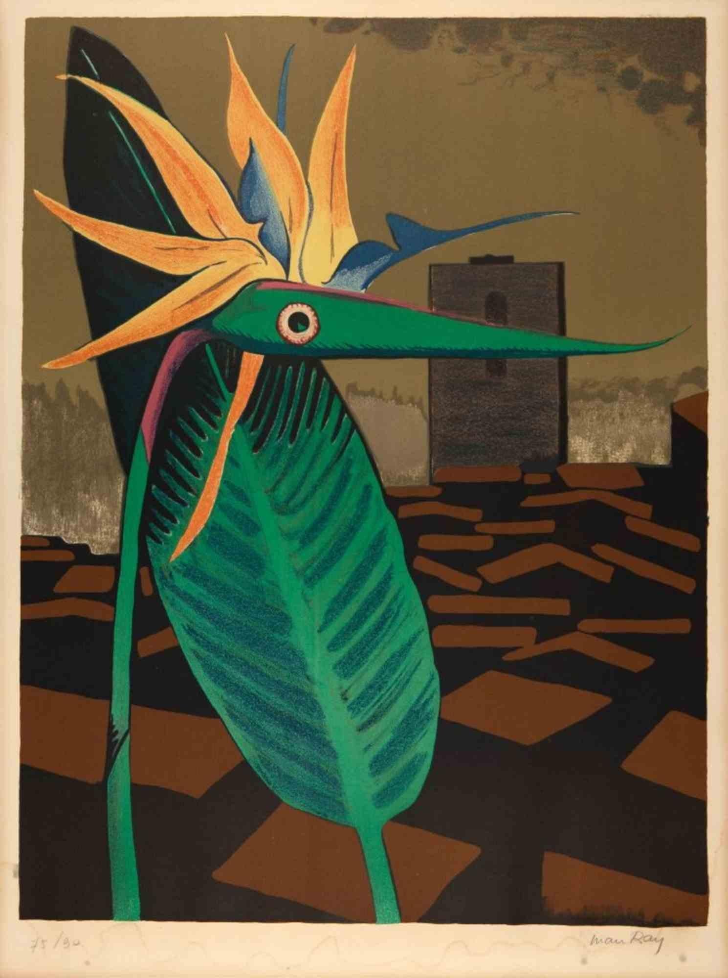 L'Incompris or The misunderstood is a color lithograph on wove paper realized by Man Ray in 1962. 

Signed in the lower right.

Edition of 75/90.

Image dimension: 60.5 x 46cm - Sheet Dimension 66.5 x 49.5 cm

Ref. Anselmino 39.

Very Good