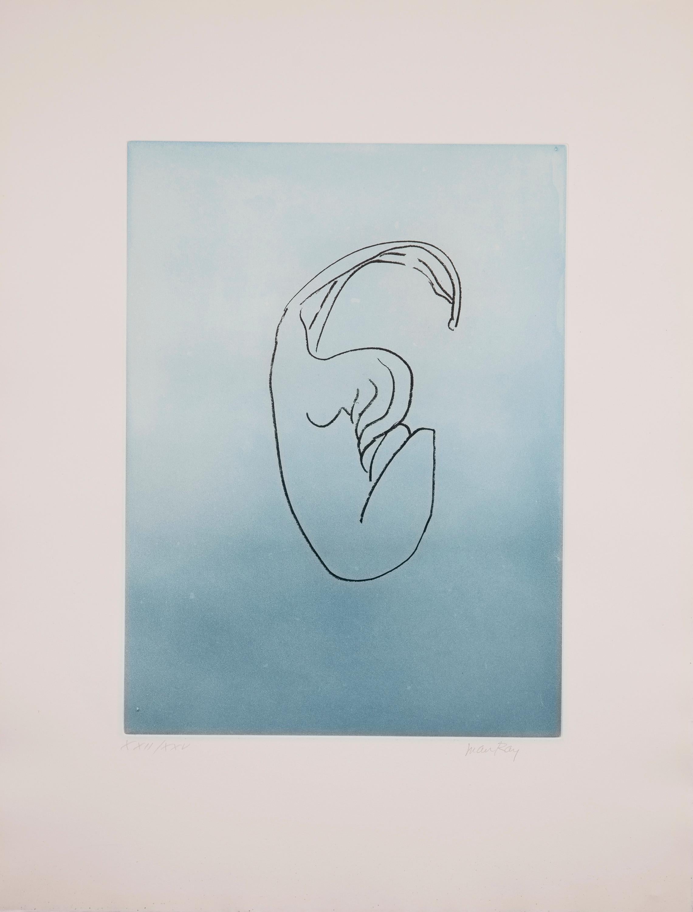 Man Ray (1890-1976) - Aquatinte et terre molle sur papier - 1970