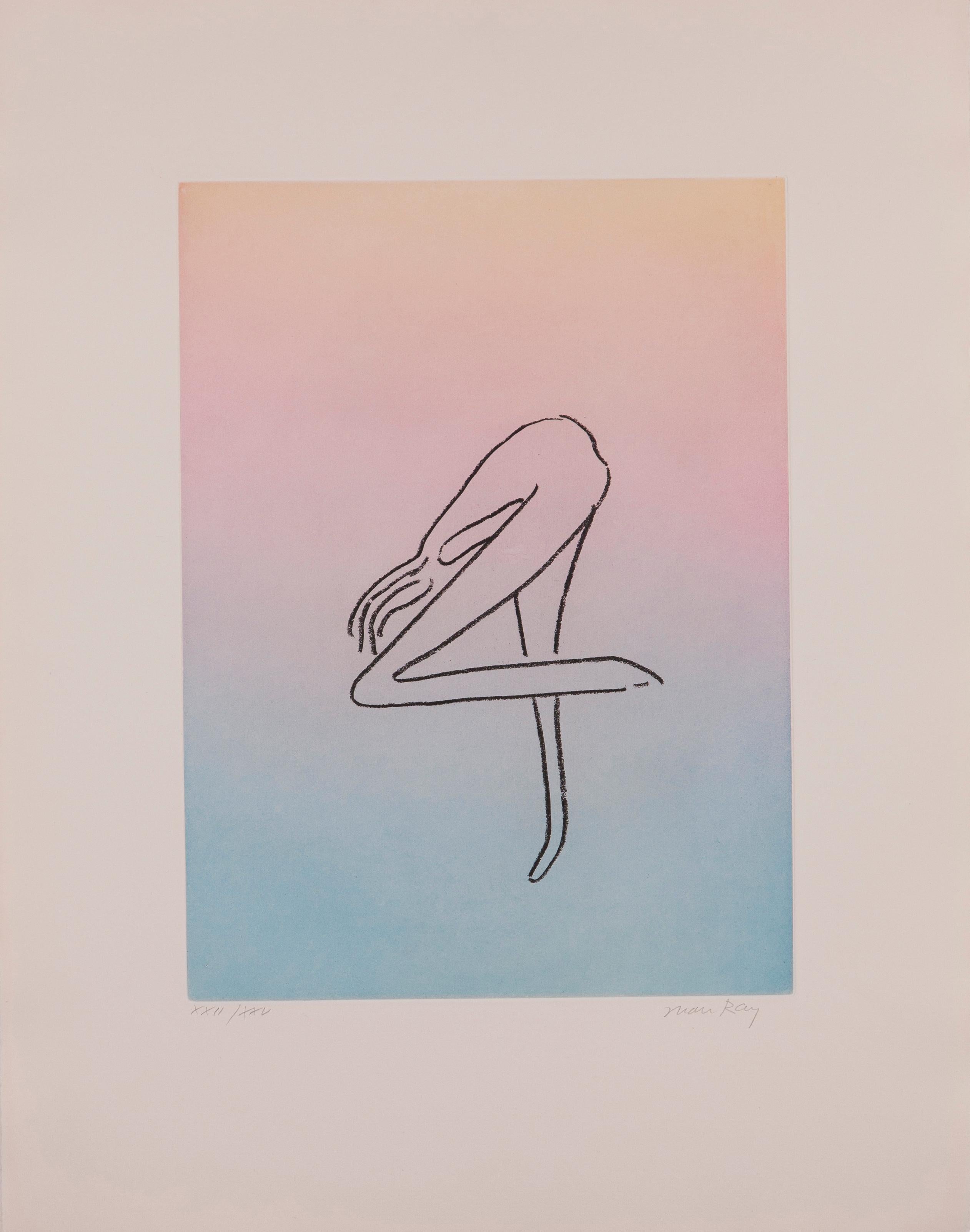 Man Ray (1890-1976) - Acquatinta e fondo morbido su carta - 1970