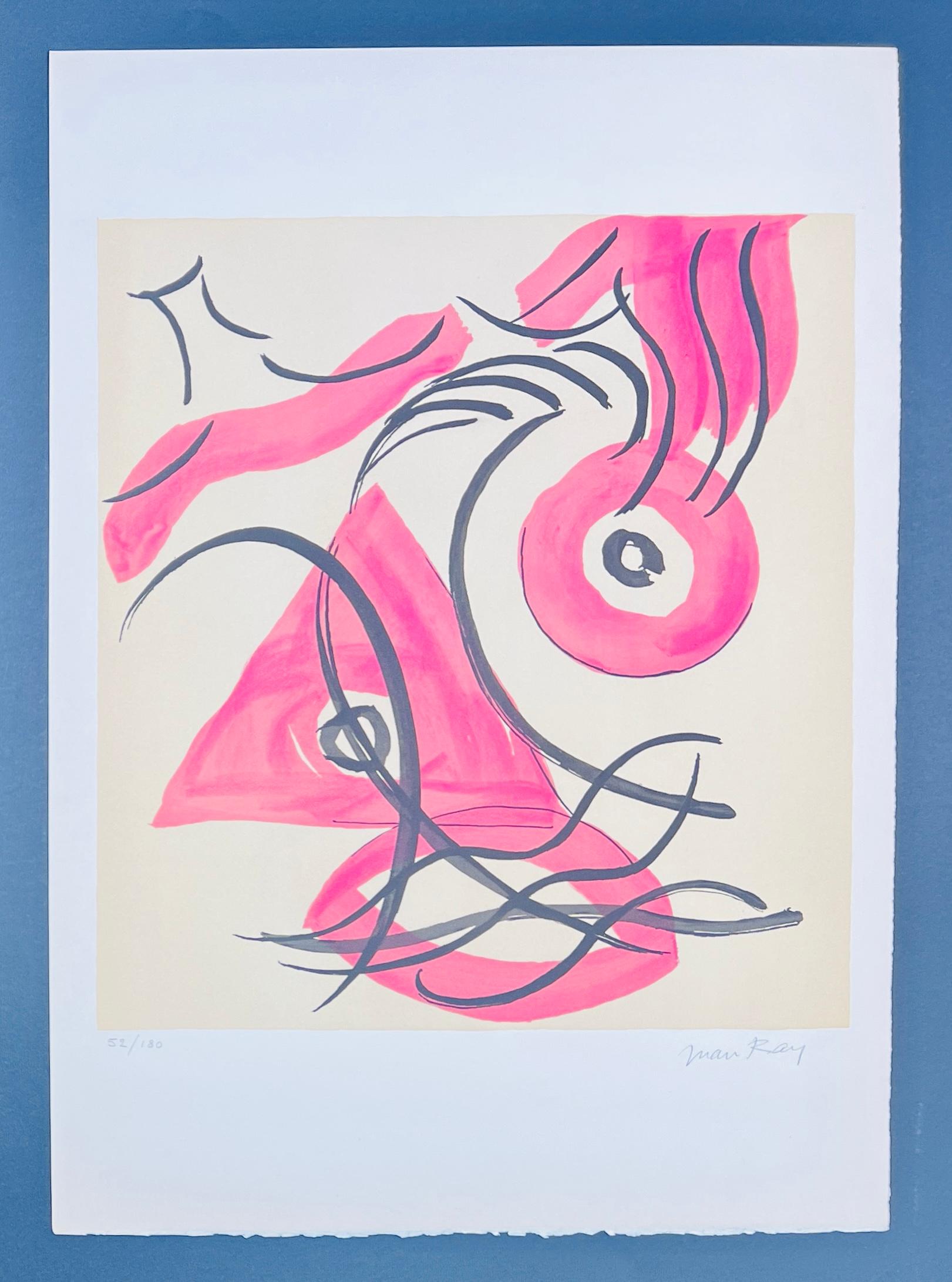 Man Ray (1890–1976) - Complete set of ten lithographs in colors - 1971 For Sale 9