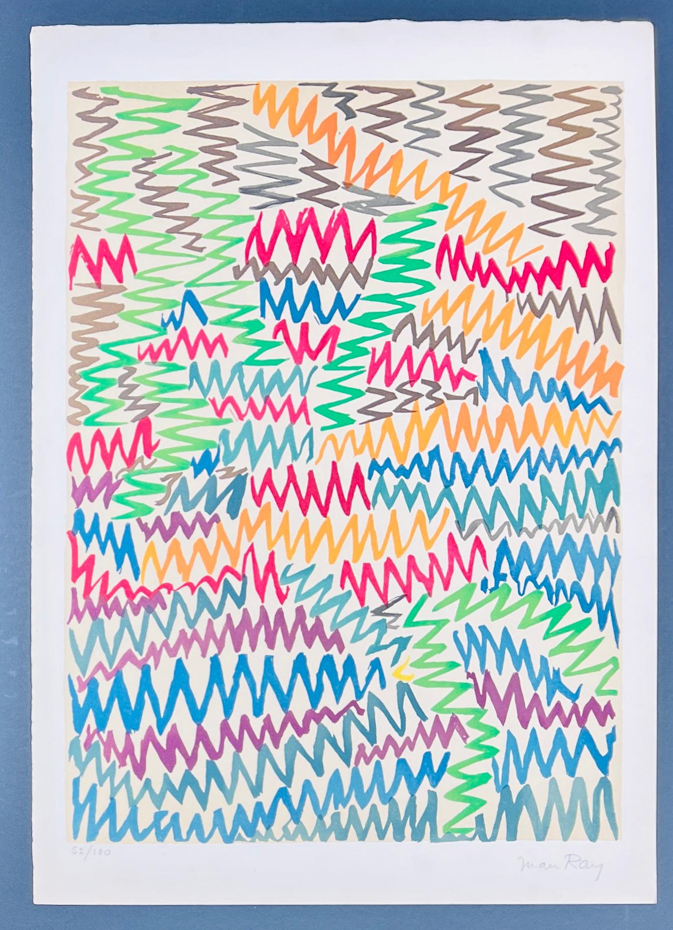 Man Ray (1890–1976) - Complete set of ten lithographs in colors - 1971 For Sale 1