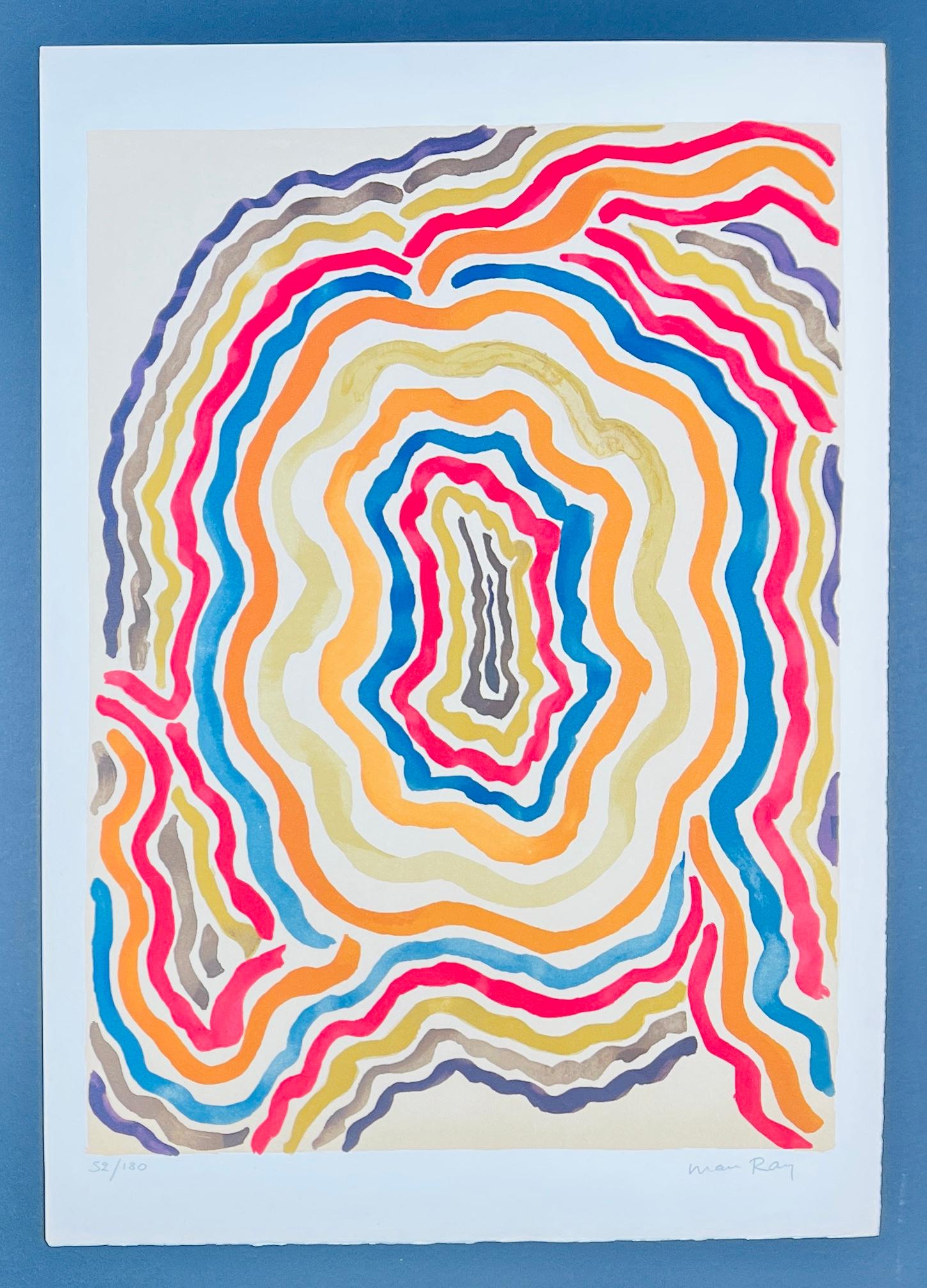 Man Ray (1890–1976) - Complete set of ten lithographs in colors - 1971 For Sale 3