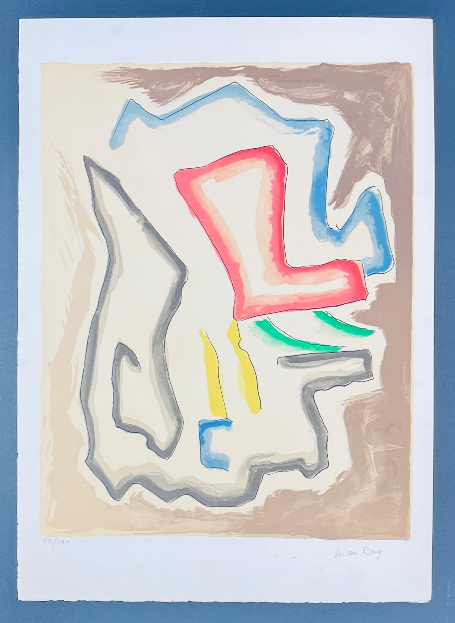 Man Ray (1890–1976) - Complete set of ten lithographs in colors - 1971 For Sale 4