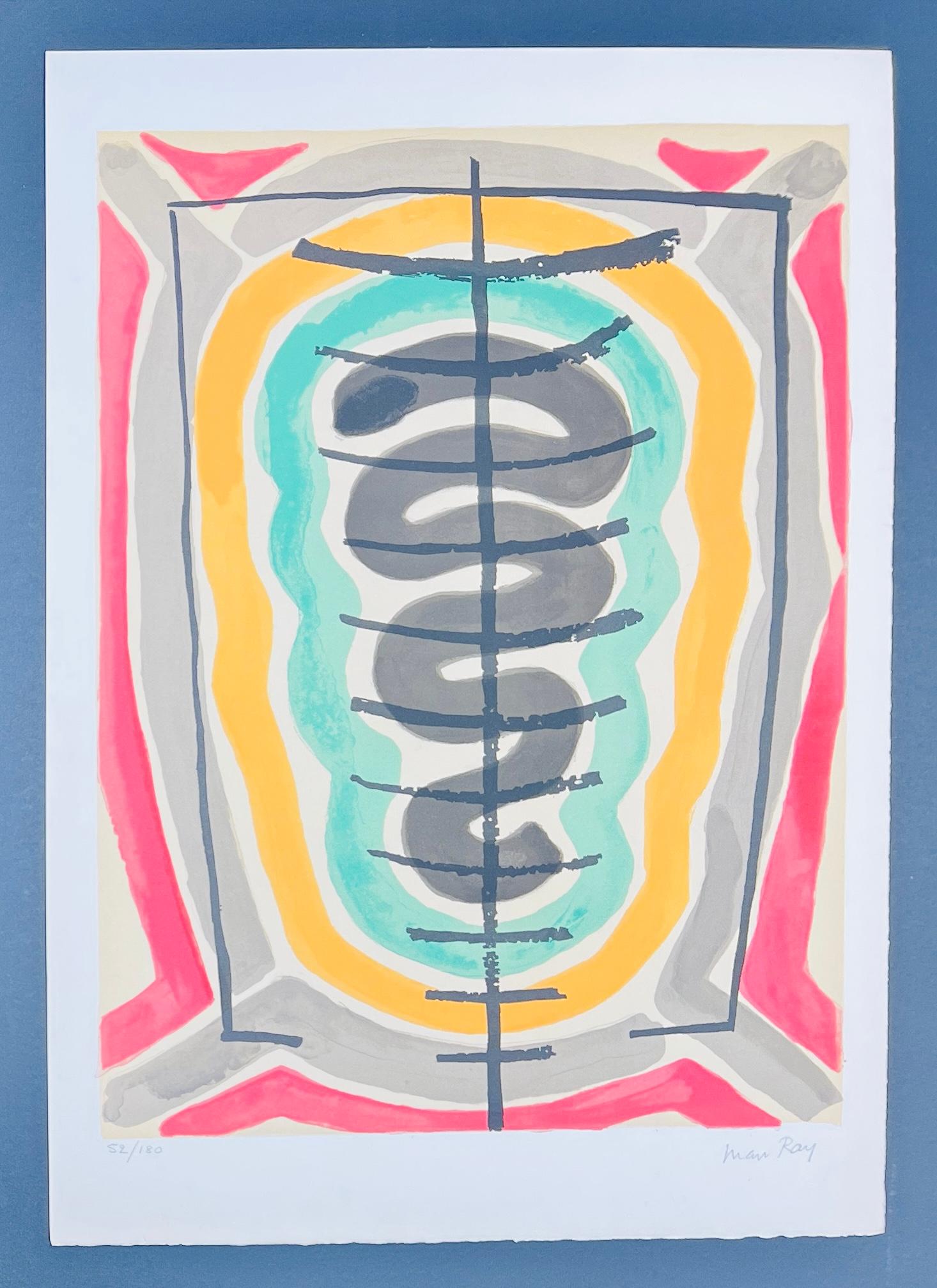 Man Ray (1890–1976) - Complete set of ten lithographs in colors - 1971 For Sale 6