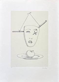 Man Ray (1890-1976) - Maschere - Lithographie auf Papier