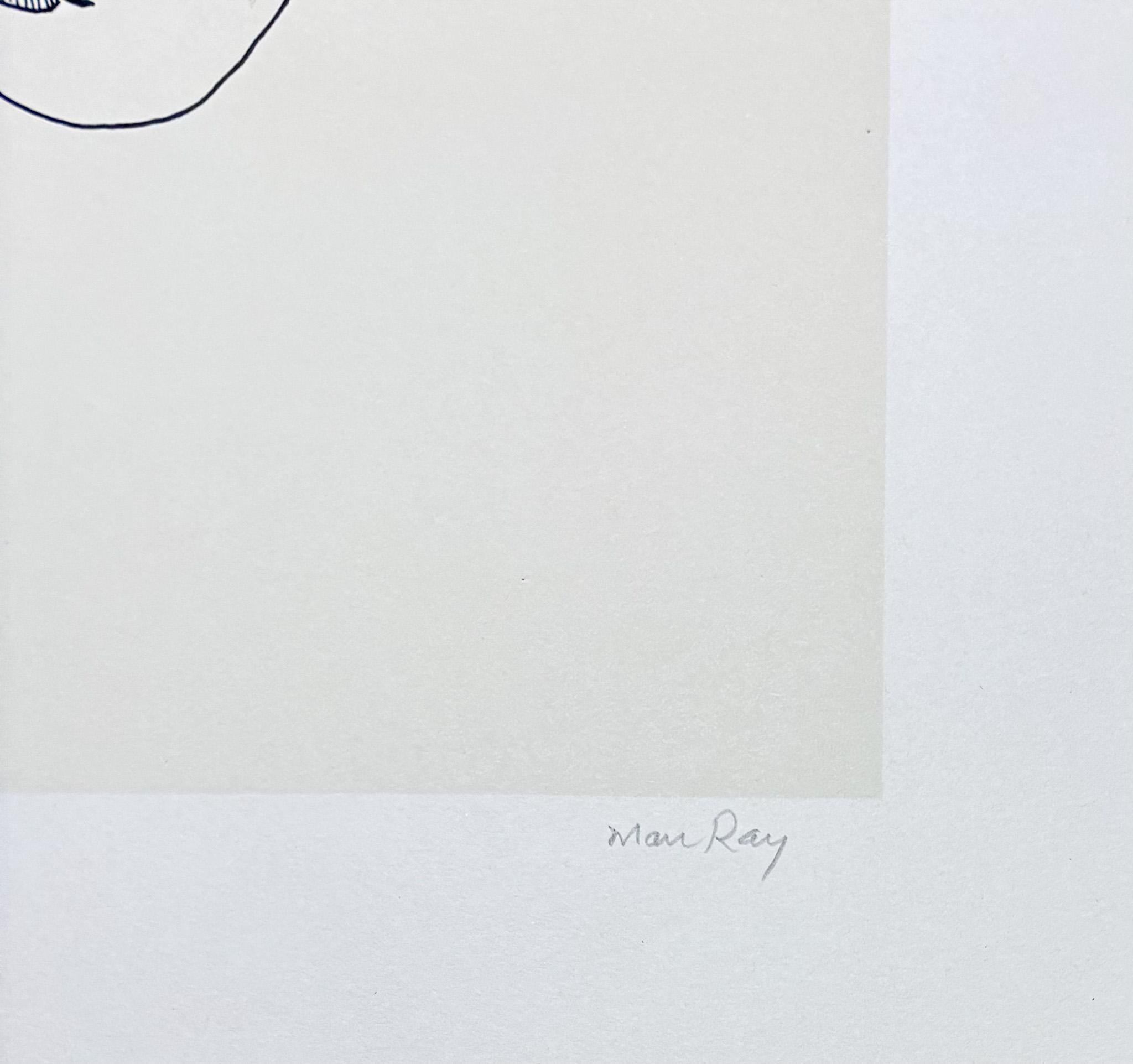 Man Ray (1890–1976) - Maschere - Lithograph on paper For Sale 4