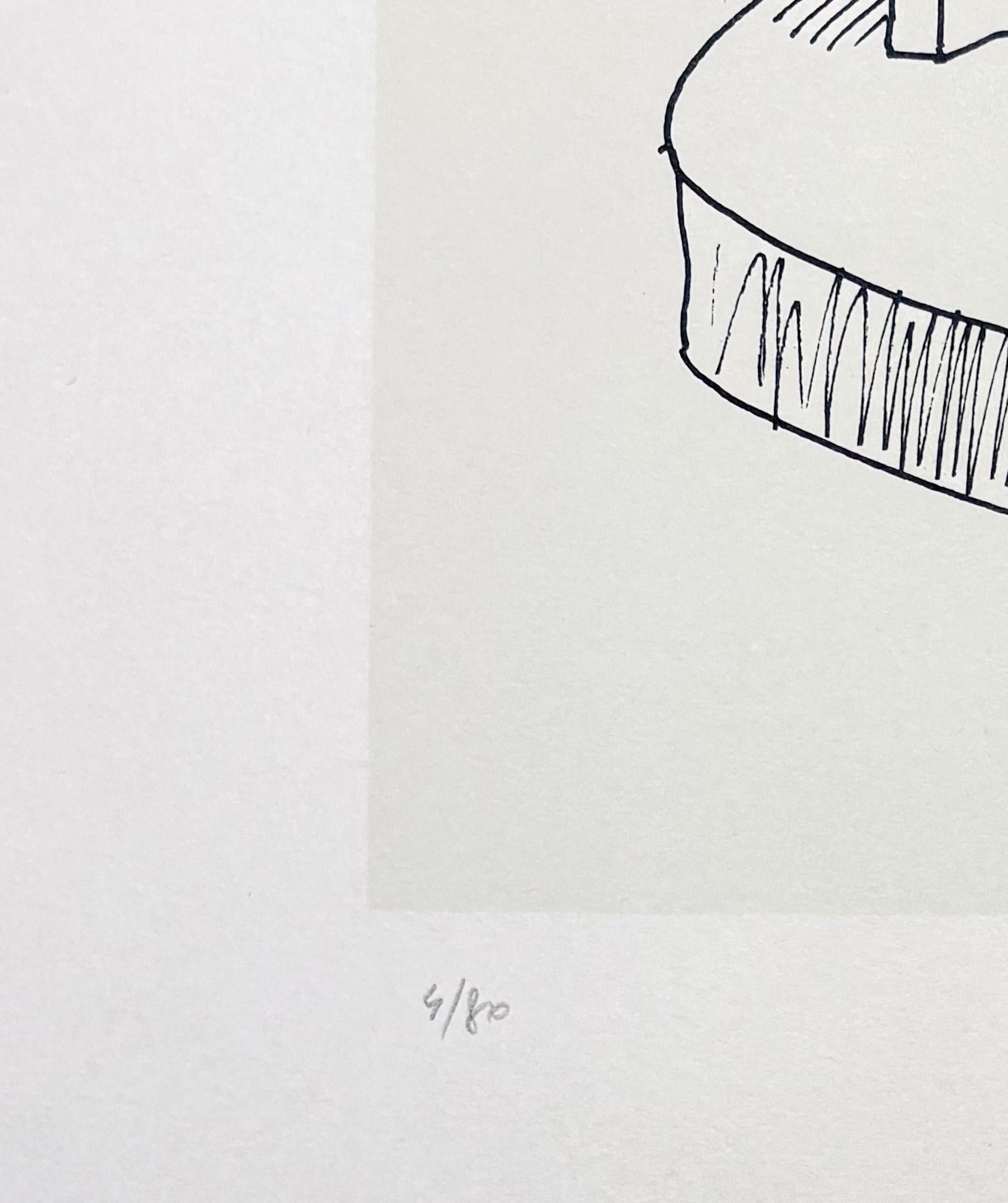 Man Ray (1890–1976) - Maschere - Lithograph on paper For Sale 4