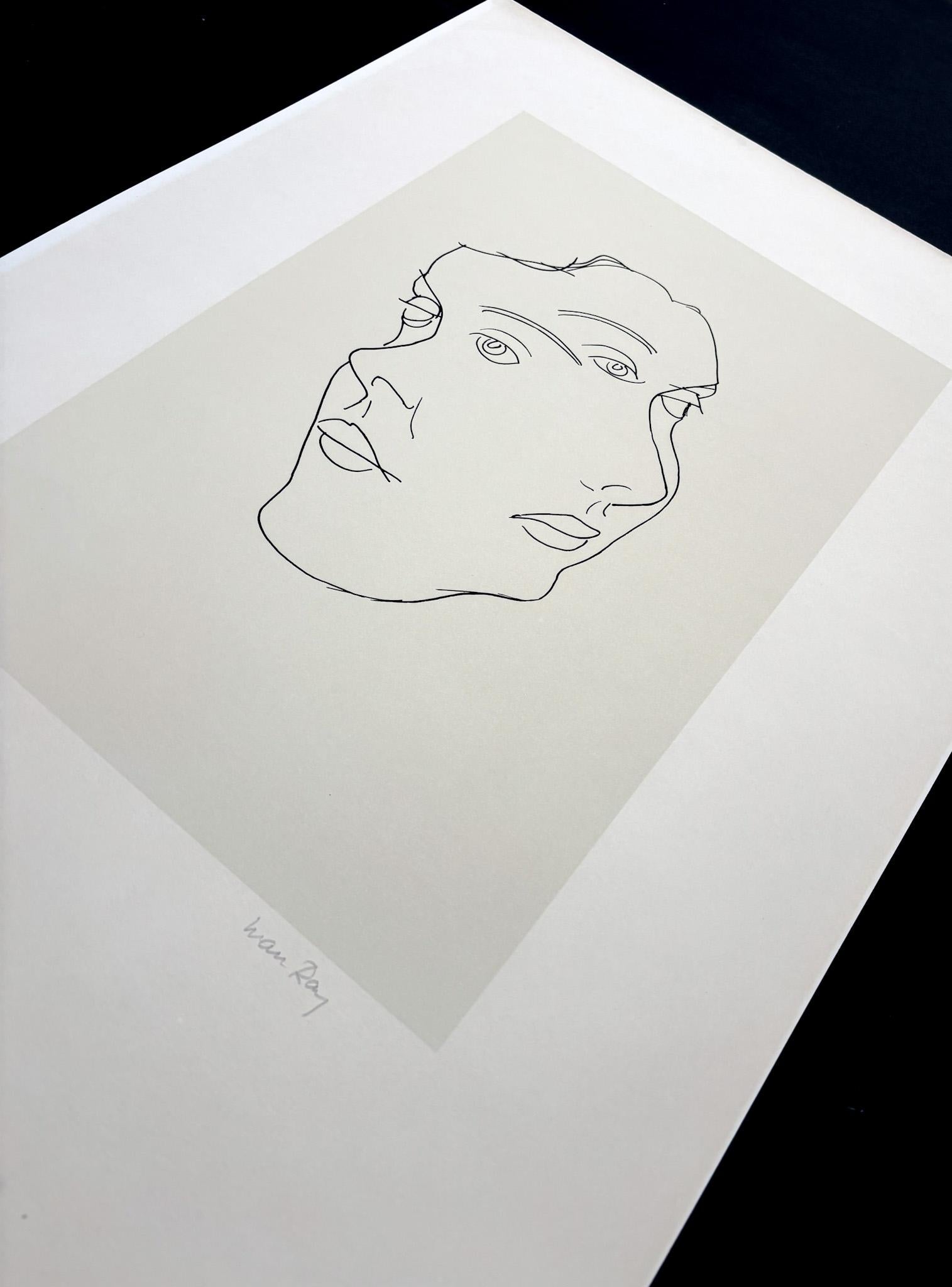 Man Ray (1890–1976) - Maschere - Lithograph on paper For Sale 5