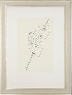 Man Ray (1890–1976) - Maschere - Lithograph on paper