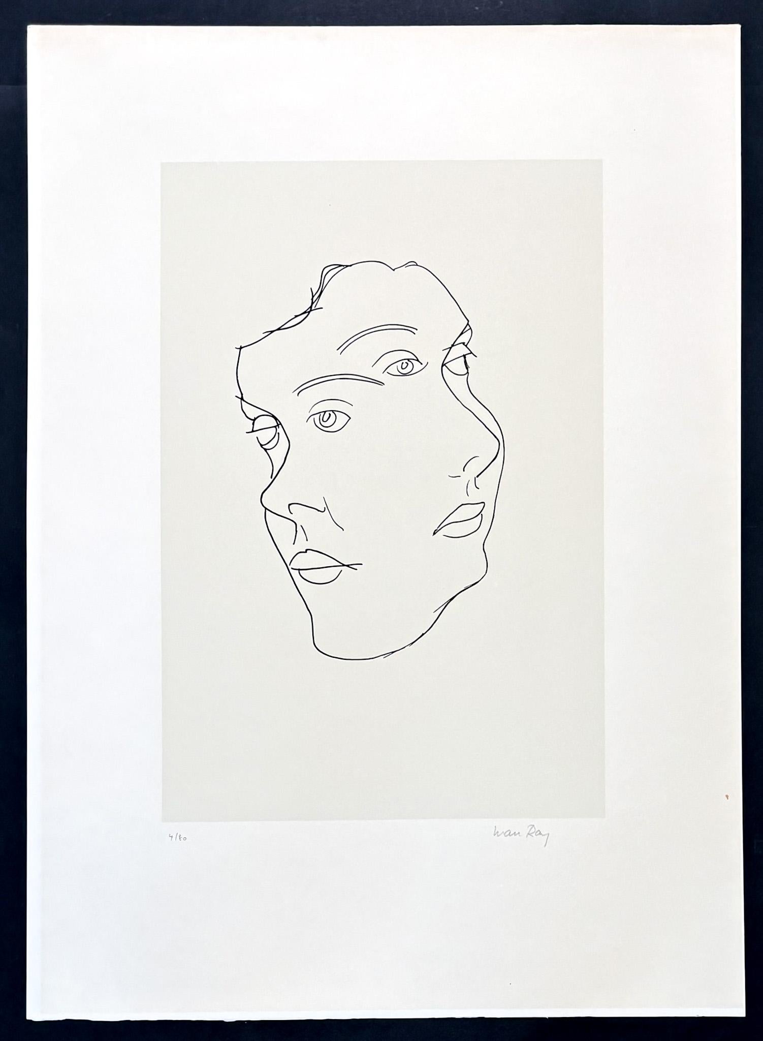 Man Ray (1890–1976) - Maschere - Lithograph on paper