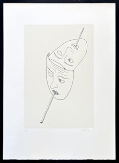 Man Ray (1890–1976) - Maschere - Lithograph on paper