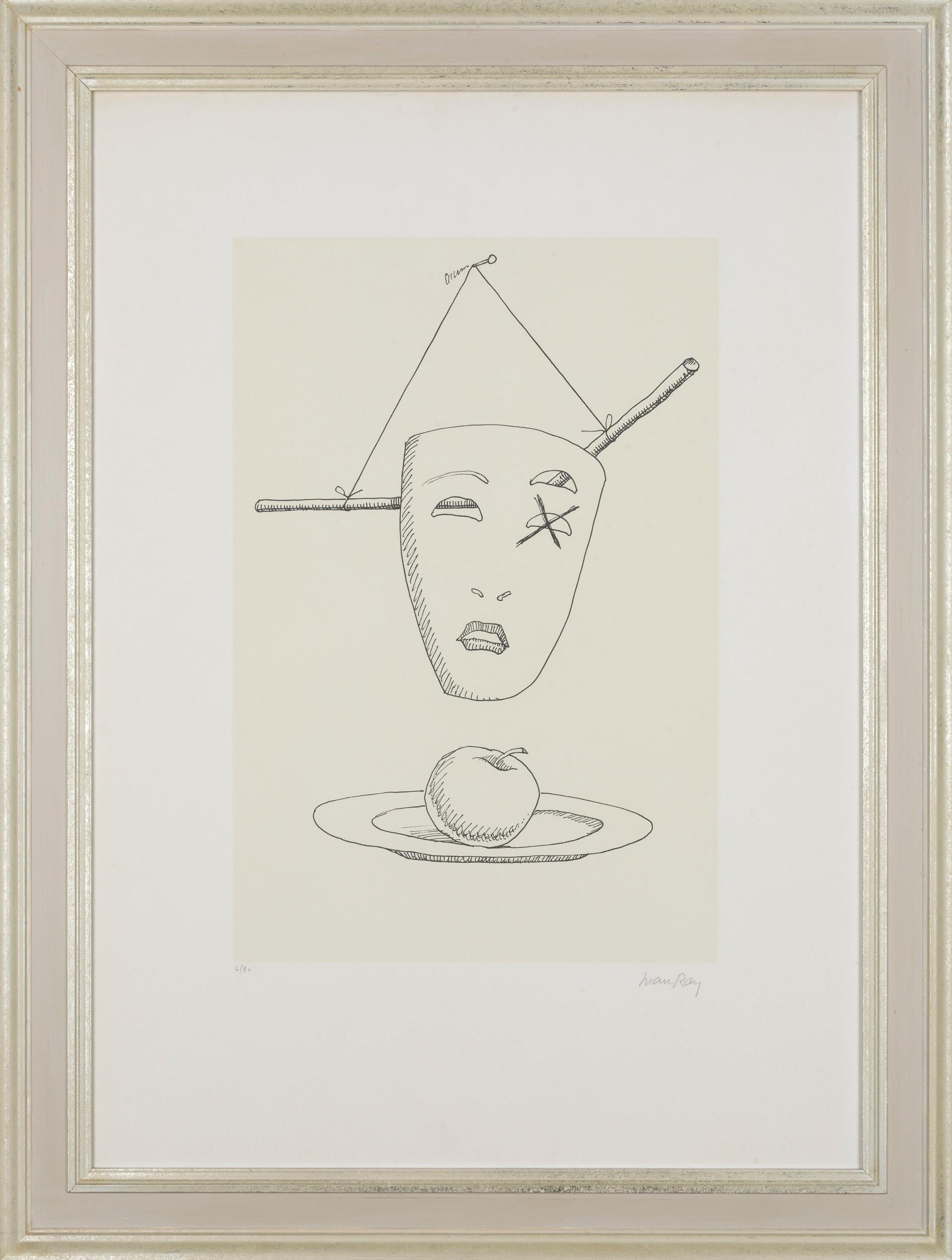 Man Ray (1890–1976) - Maschere - Lithograph on paper
