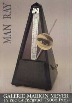 Vintage MAN RAY 'Galerie Marion Meyer' 1967- Offset Lithograph