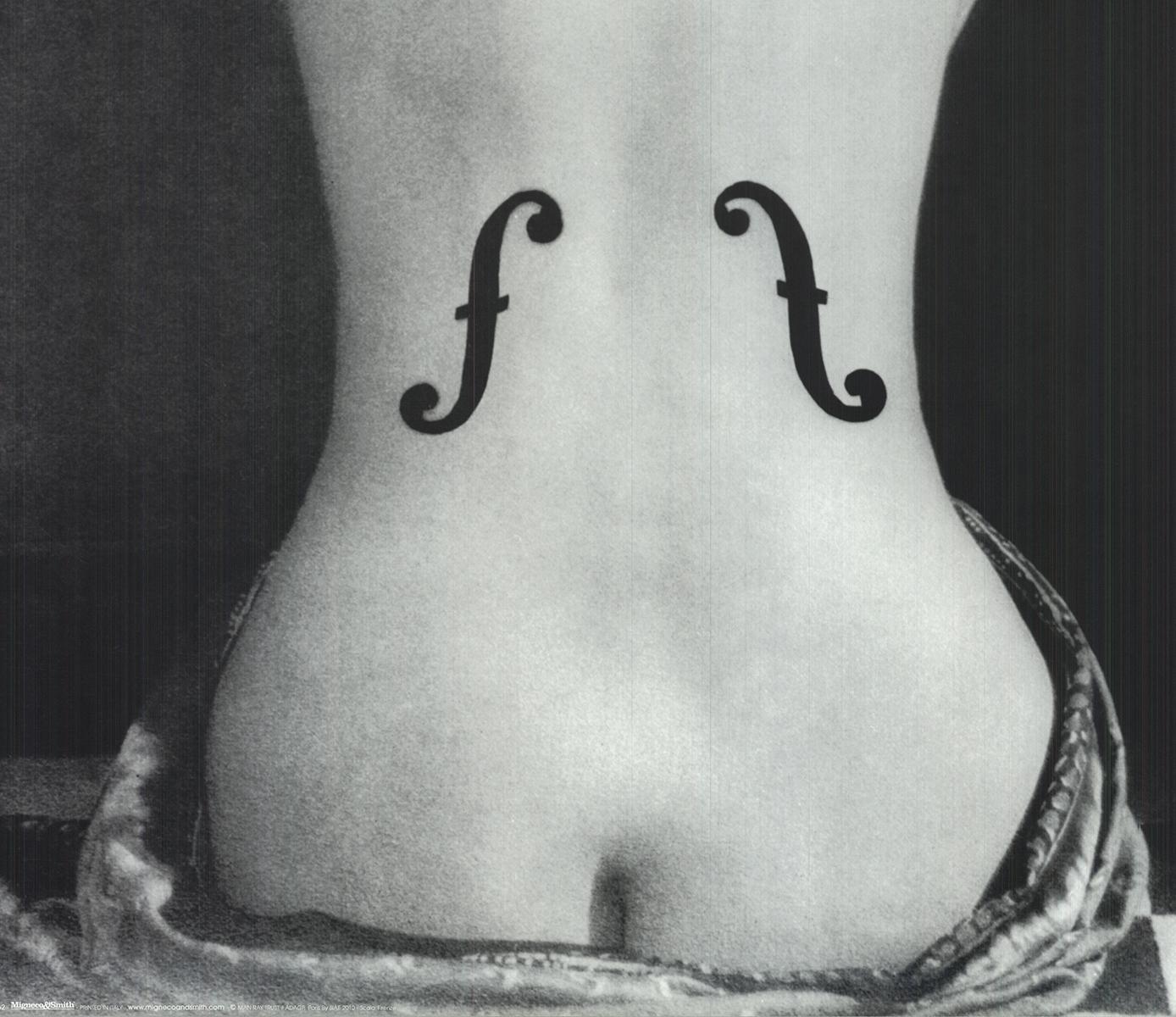 MAN RAY 'Le Violon D'Ingres' 1974- Poster For Sale 1