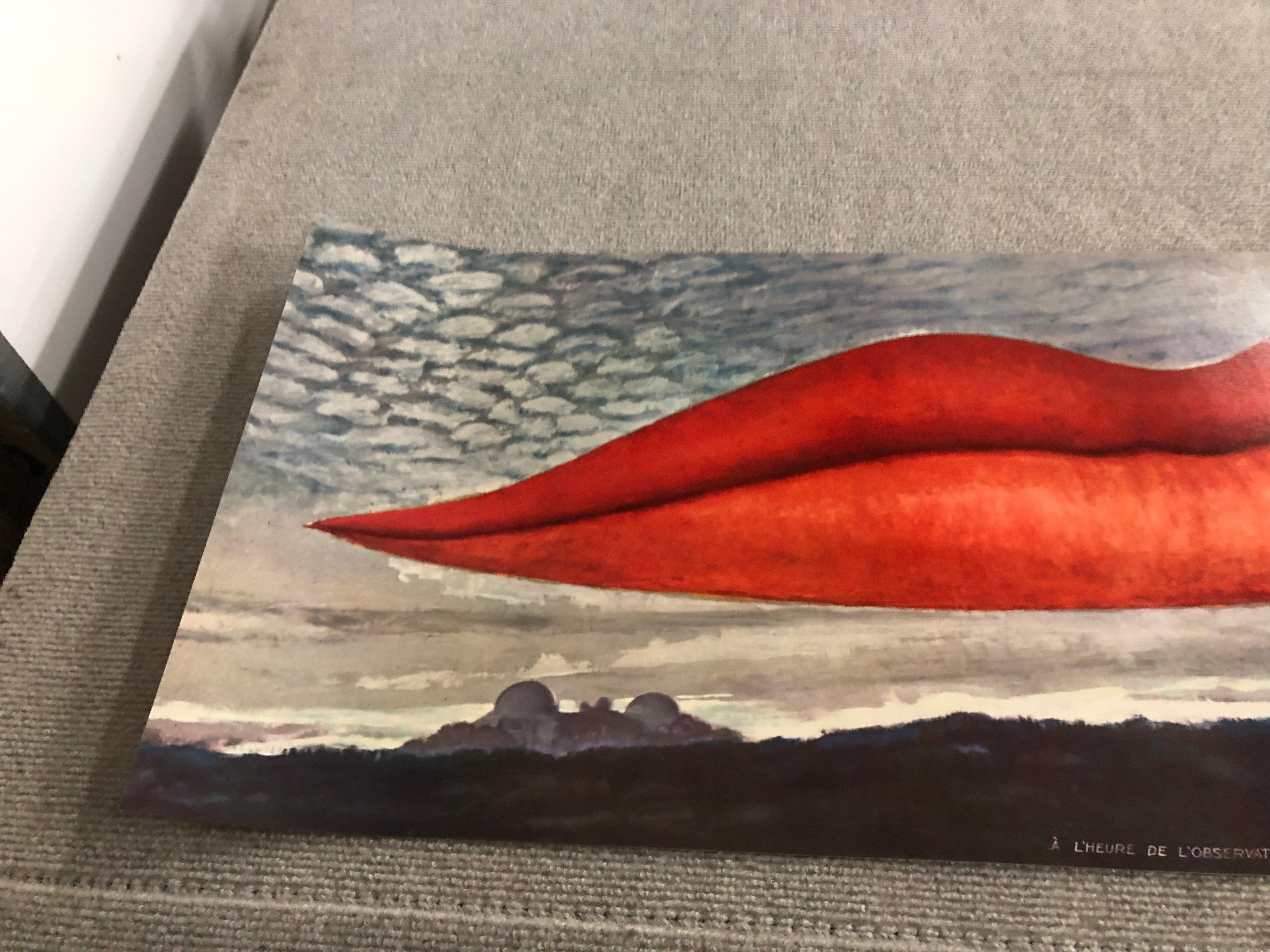 Man Ray 'Lips (No Text)' 1966 For Sale 2