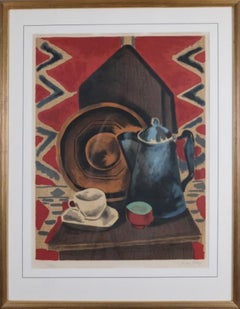 Man Ray "Nature Morte" (Grande lithographie signée et numérotée, encadrée)