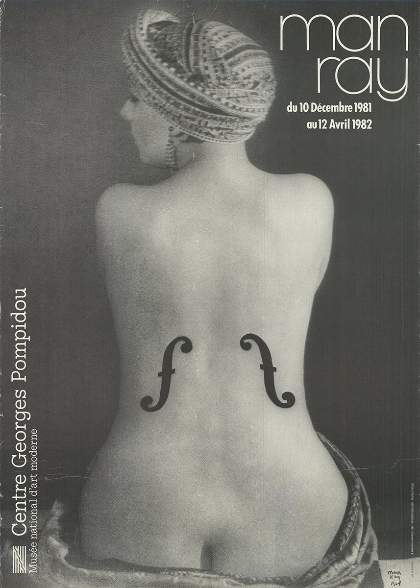 MAN RAY 'Violon D'Ingres' 1981- Offset Lithograph - Print by Man Ray